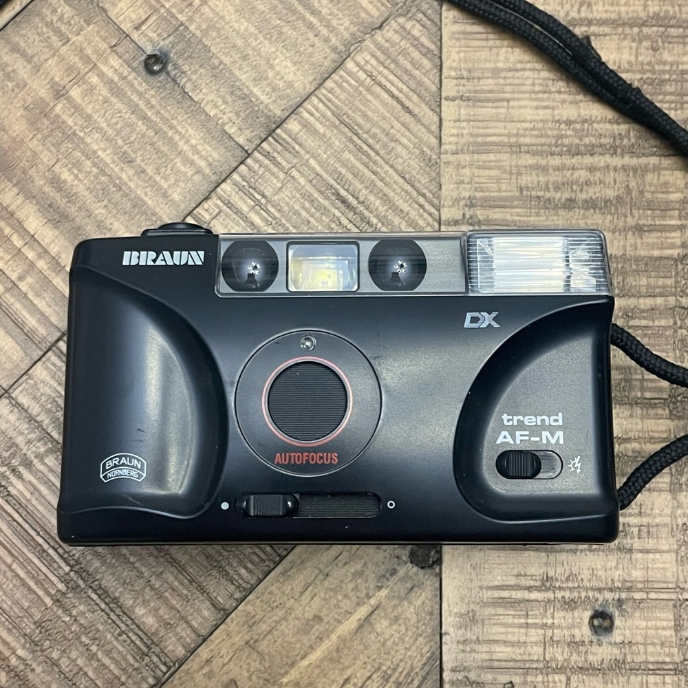 Braun Trend AF-M DX Autofocus 35mm Camera - Black